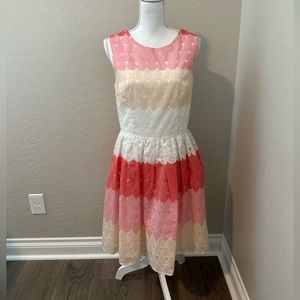 Fitted with full skirt Betsy’s Johnson dress